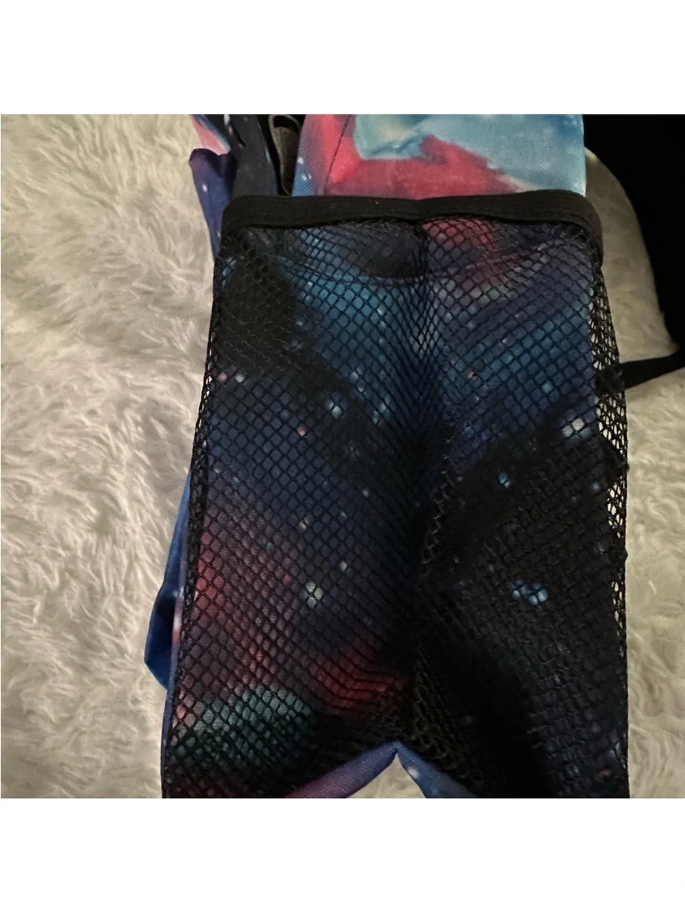 FORTNITE MULTICOLOR GLOW IN THE DARK BOOK BAG/ BACKPACK NWOT